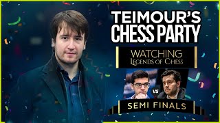 Watching Chess Legends by Chess24 || Semi-Final Day 3 || 