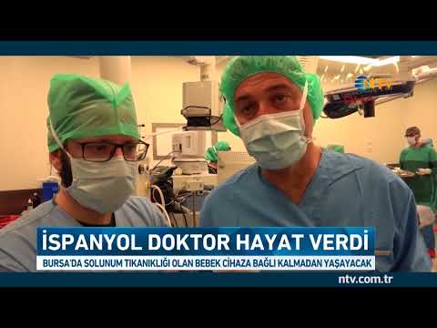 İspanyol doktor hayat verdi (Operasyon,Türkiye'de ilk kez yapıldı)