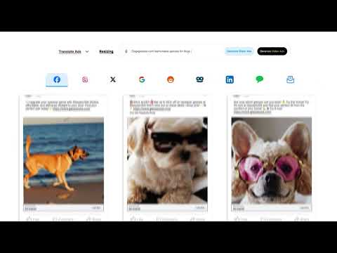 Generate static ads & video ads for any product video preview 2