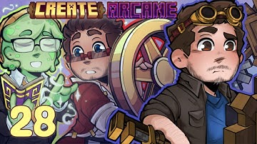 Minecraft Modded: Create Arcane Engineering - Ep. 28 - W/ CaptainSparklez & PeteZahHutt
