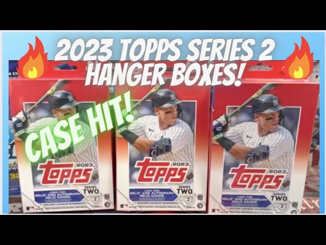 Topps MLB Series 2 Hanger Box 2023  3箱