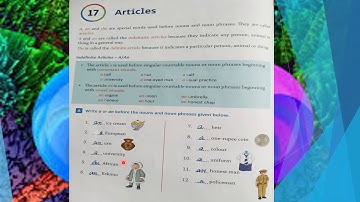 Class _ 4 Chapter _ 17 Articles #by Sarika Khare