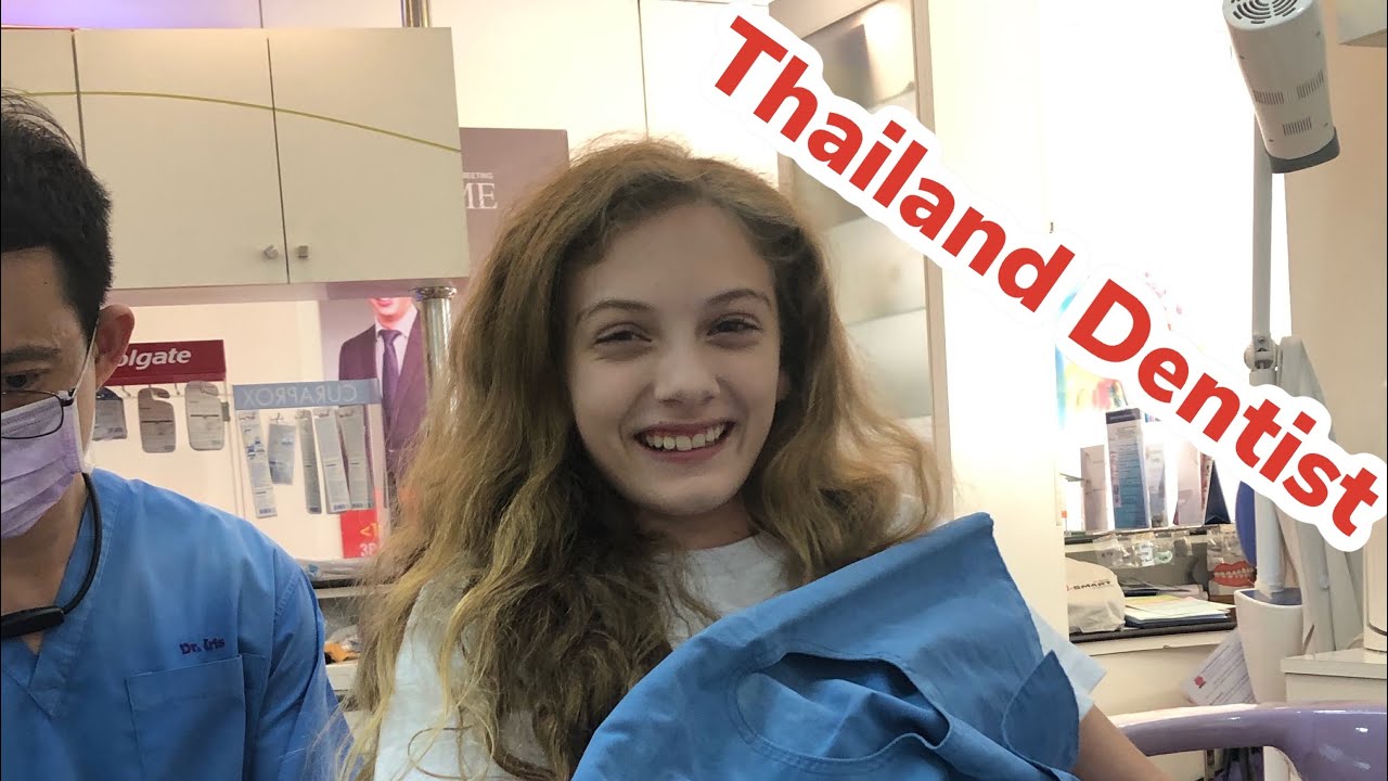 Teeth cleaning costs in Thailand. (Chiang Mai, dental work) We visit the dentist in Thailand 4K