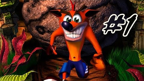 Crash Bandicoot Walkthrough Part 1: N. Sanity Beach (INTRO)