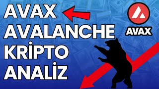 Avax Avalanche Çöküş Avax Anali̇z -- Kri̇pto Para Anali̇z