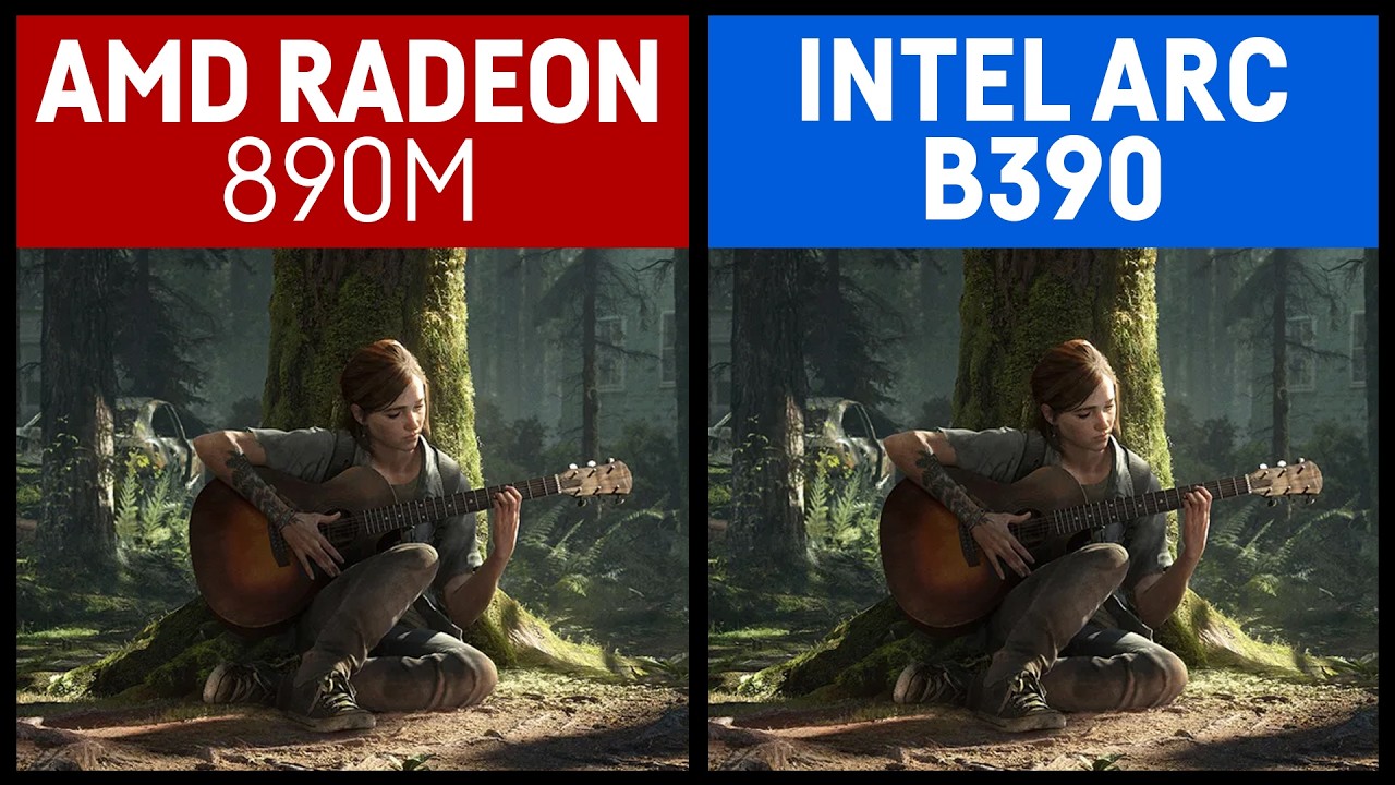 Intel Arc B390 (X9 388H) vs AMD Radeon 890M (Z2 Extreme) - YouTube