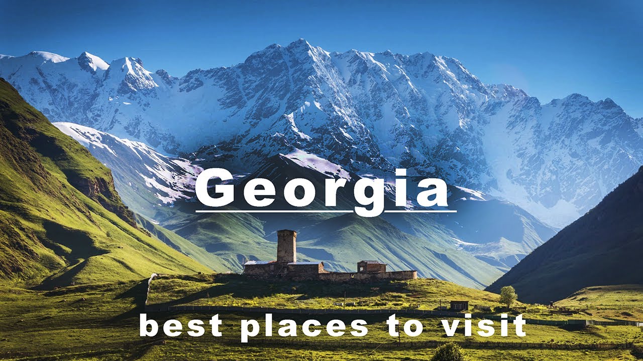 Georgia 13 best places for tourists in autumn drone video