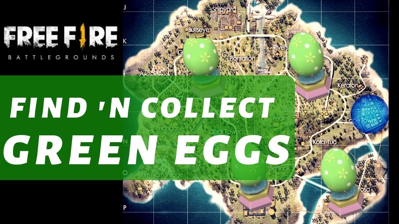 HOW TO COLLECT GREEN EGG IN FREE FIRE GAME - YouTube