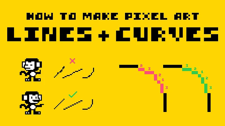 Master Pixel Art: Constructing Lines and Curves