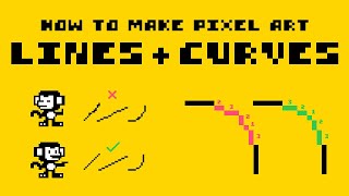 Constructing Lines and Curves in Pixel Art (Tutorial) screenshot 5