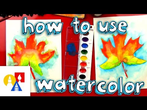 How To Paint With Watercolor for kids