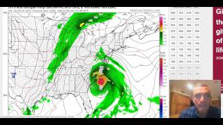 Hurricane Matthew Gfs Model Latest Analysis 10012016 1pm