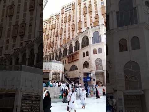 برج مكة حيث كان يقضي سيدنا أبو بكر الآن مسجد في الطابق الرابع