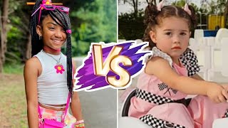 SHOCKING Transformation 2026 😱 Khalani Simon VS Zelyiana Trench Glow Up Battle
