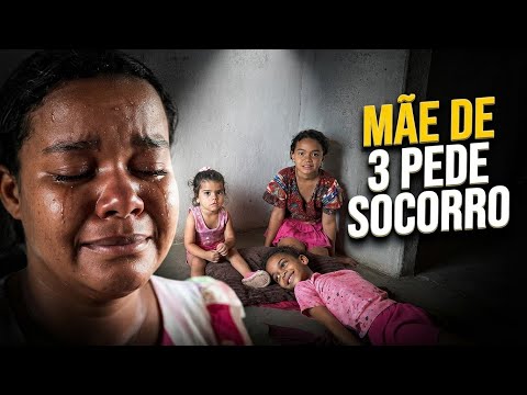 MÃE ABANDONADA PEDE SOCORRO PARA COMPRAR CADEIRA DE RODAS PARA FILHA DEFICIENTE 😭