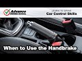 When To Use The Handbrake  |  Learn to drive: Car Control skills