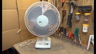 Smc 16 Oscillating Fan Model Th-16 Initial Checkout