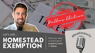 How to File Your Homestead Exemption in Dallas County (DCAD)