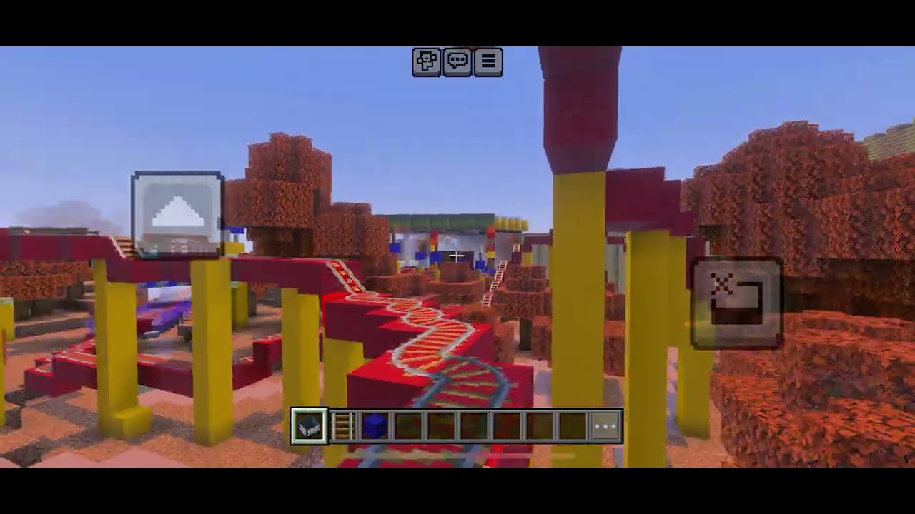 Minecraft WDW 2022 Hollywood Studios Slinky Dog Dash Ride