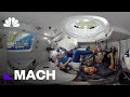 360 Video: Inside Boeing’s Starliner Capsule | Mach | NBC News