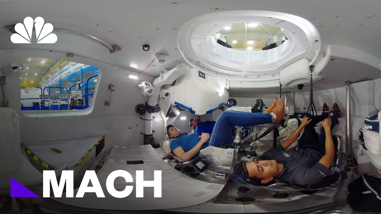 360 Video Inside Boeing S Starliner Capsule Mach Nbc News