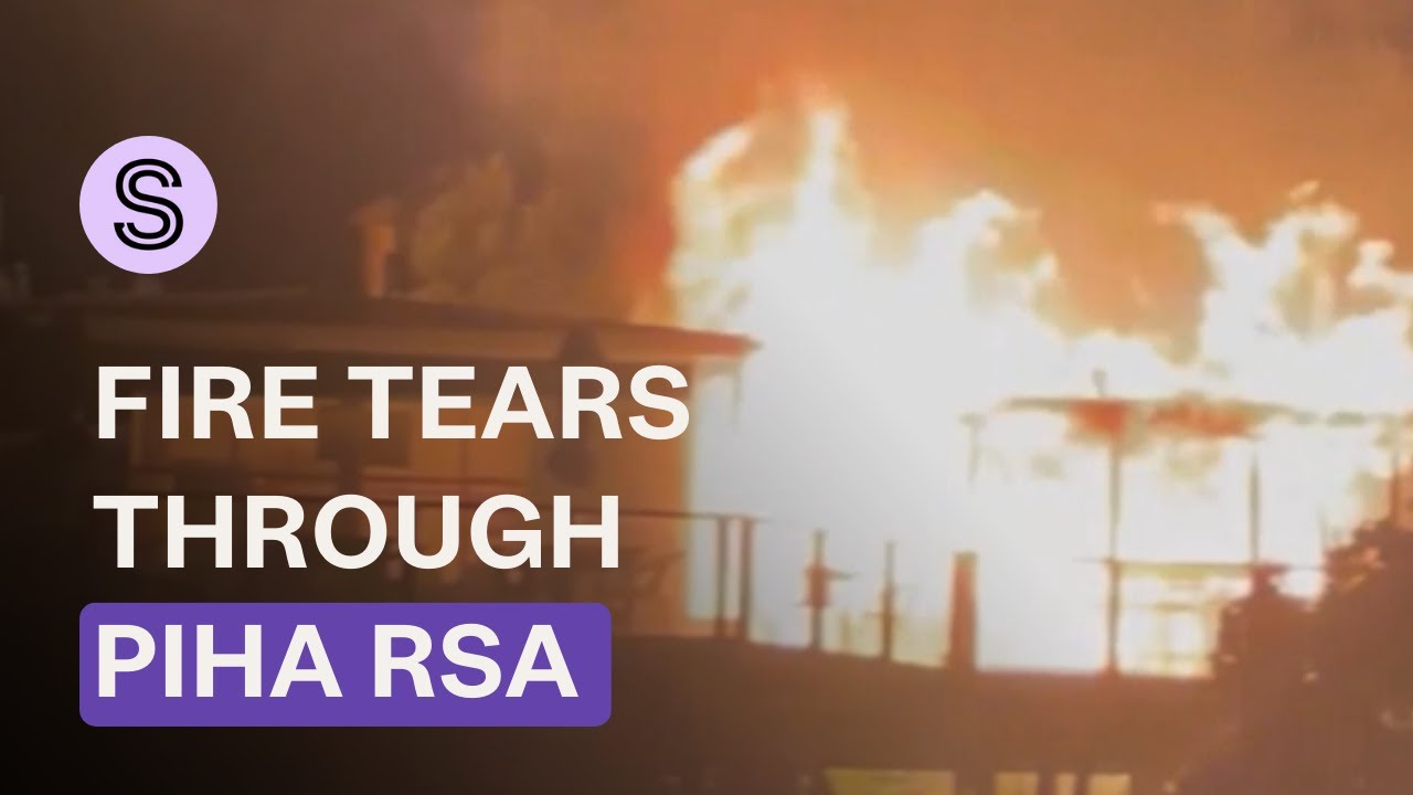 Massive Piha blaze highlights importance of volunteer firefighters this summer | Stuff.co.nz