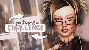Pinterest Picks My Sim ✨ | Sims 4 Create a Sim Challenge