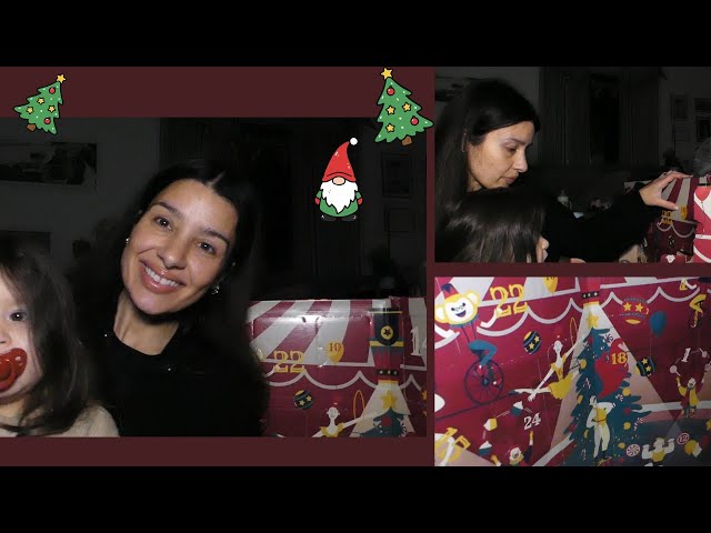 ASMR IO E MIA FIGLIA APRIAMO IL CALENDARIO DELL' AVVENTO CON VOI 🎄🎅🏽 | #degustabox