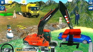Heavy Excavator Simulator 2020: 3D Excavator Games, Android Gameplay, Walkthrough, Excavator, #5 screenshot 2