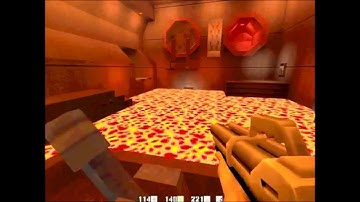 Quake 2, Receiving Centre 1 and Sudden Death {Secret Level} (Secrets Found)
