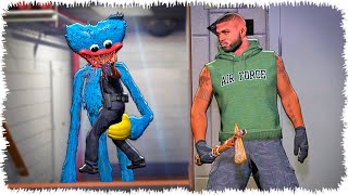 видео: Хагги полицейскиді жеп қойып, түрмеден қашып кетті (GTA V) картинка: Хагги полицейскиді жеп қойып, түрмеден қашып кетті (GTA V)