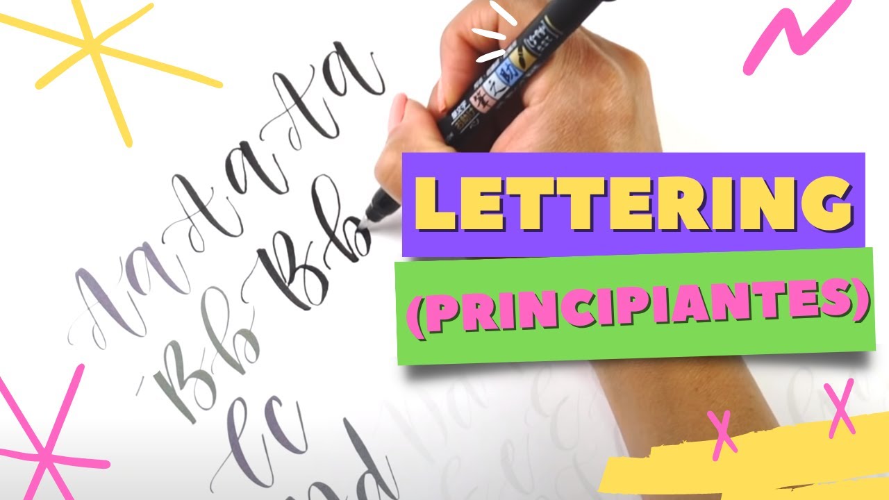 Como empezar a escribir lettering para principiantes (Incluye