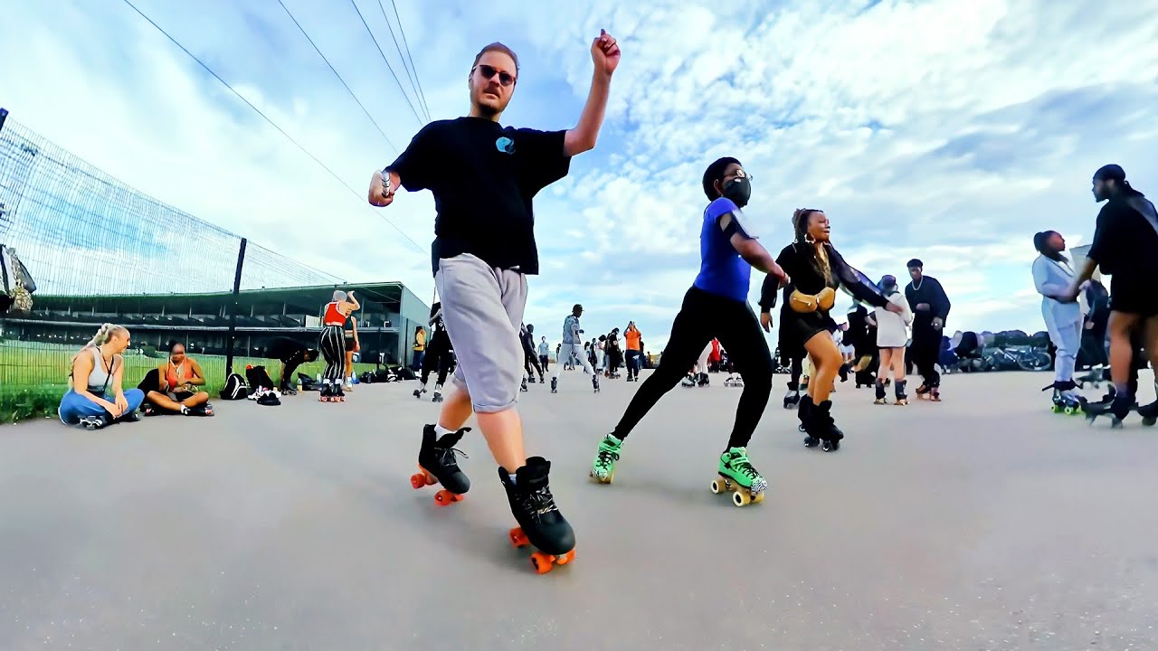Rollerskating London in the Rain / WavyOn8 Meet Up (Greenwich / O2)