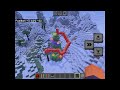 Christmas tree lights redstone rollercoaster - Minecraft Pocket Edition 1.21