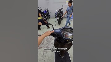 Vision110 Lắp Đèn Trợ Sáng Giá Rẻ - Xe Ôm Shop #xos #xeomshop #shorts #hondavision #xmlkinhtim