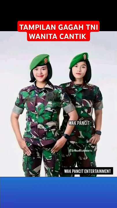 TAMPILAN TNI WANITA CANTIK #shortsvideo #tni #wanita #cantik