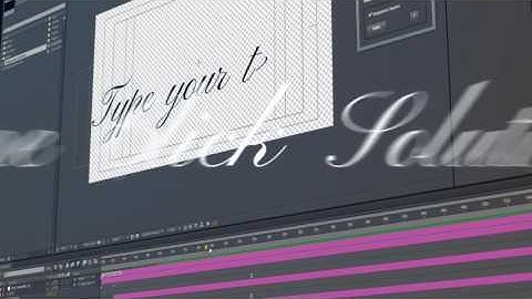 Beauty - Animated Handwriting Font-After Effects Template Videohive