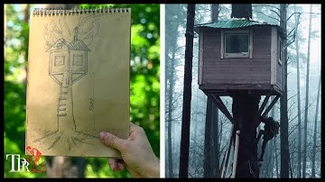 Ultimate TREE HOUSE Construction | Build in the Wild Forest | 3 Months Time-Lapse! @Wild_Hammer