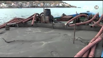 VTC14_Bà Rịa - Vũng Tàu: Bắt tàu chở cát không giấy phép