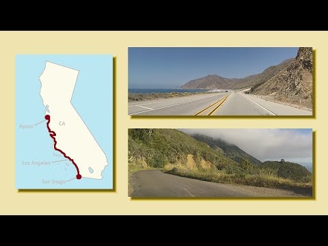 San Diego to Aptos, CA - A Complete Real Time Road Trip