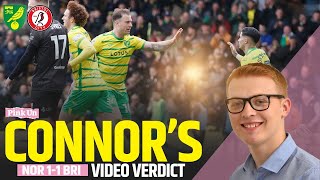 A point closer to the target | Connor's Verdict: Norwich City 1-1 Bristol City