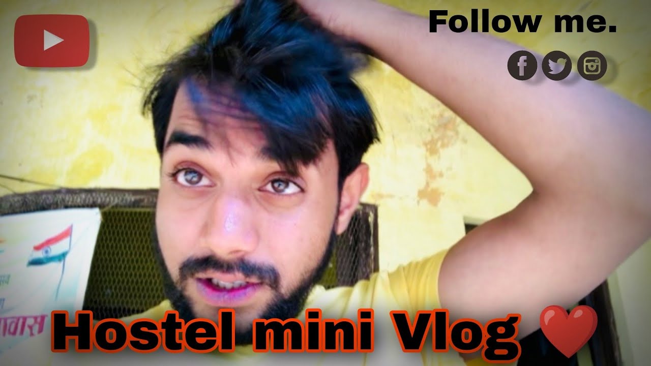 Hostel Mini Vlog vlog dailyvlog YouTube hostel-mini-vlog-vlog-dailyvlog-youtube
