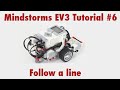 Mindstorms EV3 Tutorial #6: Use the color sensor to follow a line