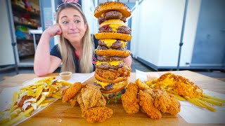 SixtyNine's 'Filthy' Burger Tower Challenge