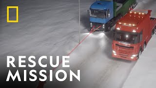 A Three Part Rescue Mission | Ice Road Rescue | National Geographic UK