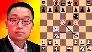 Wei Yi breaks Abdusattorov with the Bishop's Opening