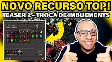 Tibia - NOVO RECURSO de IMBUEMENTS FICOU INCRÍVEL! - TEASER 2 do SUMMER UPDATE 2025