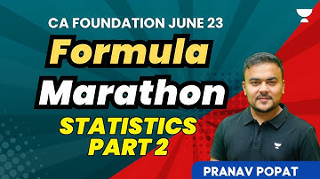 Formula Marathon - STATISTICS Part 2 | June 2023
