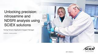 Full Nitrosamine and NDSRI analysis using SCIEX solutions Guide