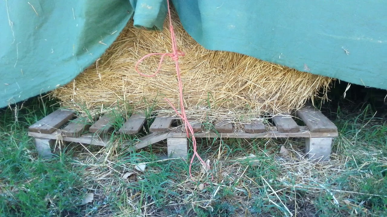 conservazione rotoballe sotto teli traspiranti